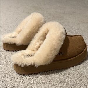 UGG Women's Disquette Chestnut Slippers